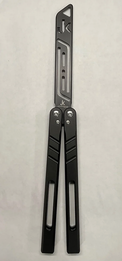 Mariposa Numero Uno - Black Handle / Black Trainer Blade