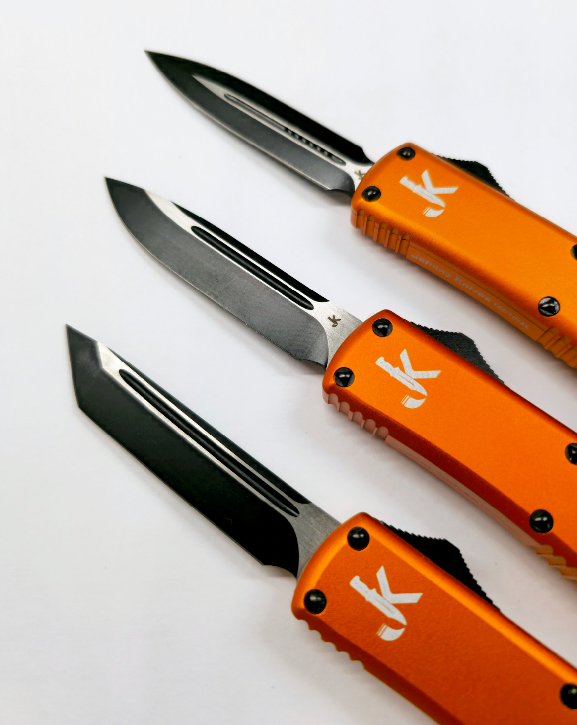 Orange Cayman (OTF Knife)
