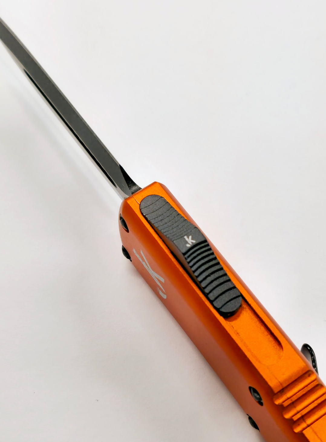 Orange Cayman (OTF Knife)